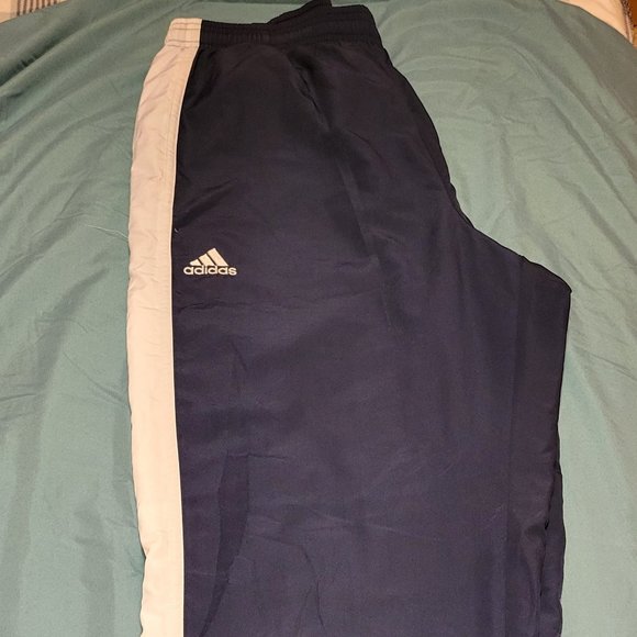 adidas climaproof pants with leg side zipper - Picture 1 of 6